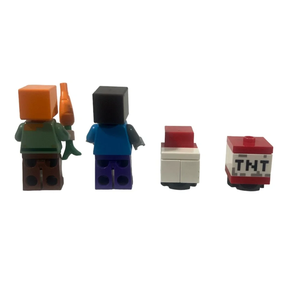 Lego minifigures minecraft
